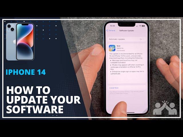 iPhone 14 - How to Software Update •  •  •  • Tutorial