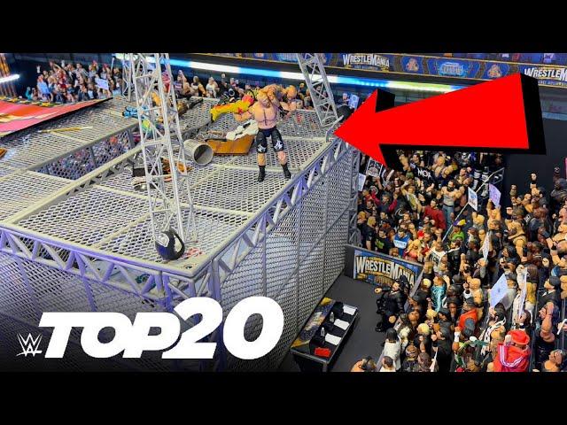 Top 20 Most Extreme WWE Action Figure Moments of 2023!