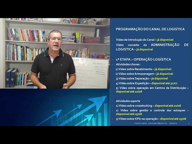 Programação do Canal de Logística