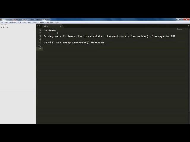 PHP Array -How to Find Intersection Of Two Arrays PHP