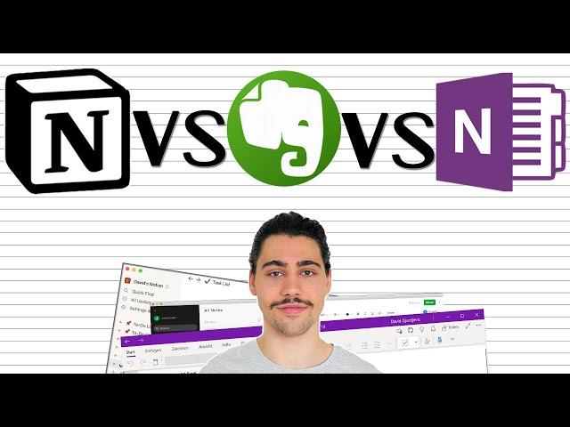 Notion VS Evernote VS OneNote (2022 Comparison) by a Medical Student