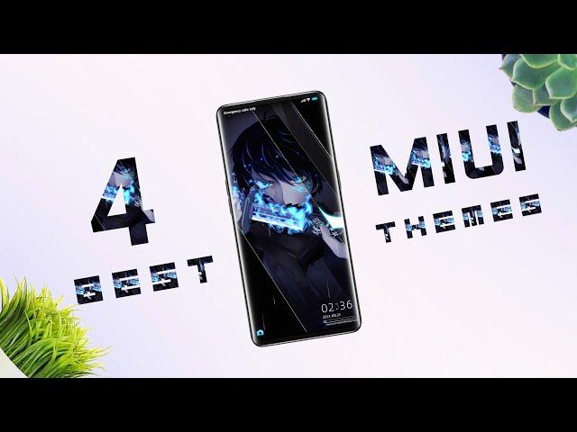 TOP 4 MIUI Themes for Redmi Phone Users  || MIUI 13 THEMES 