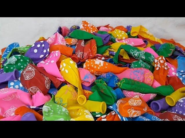 7 MINUTES SATISFYING ASMR UNBOXING COLORFUL BALLOONS PACKAGE