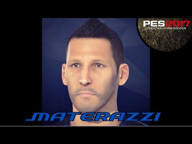 Marco Materazzi - PES 2017 Face Build - PS4