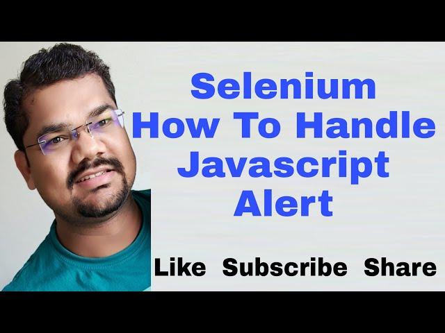 How To Handle Javascript Alert in Selenium Webdriver using Java | Selenium Javascript Alert Ok