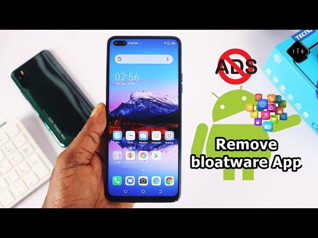 How to Remove Annoying Ads and Bloatware on Tecno Camon 16, Infinix Zero 8 and Xiaomi Smartphones.