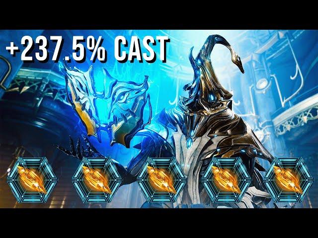 Dante Max Cast Speed Steel Path Nuker - Warframe Endgame Gameplay