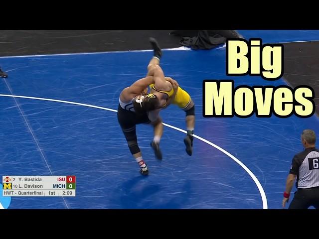 Epic Throws & Other Big Moves at 2024 NCAA's