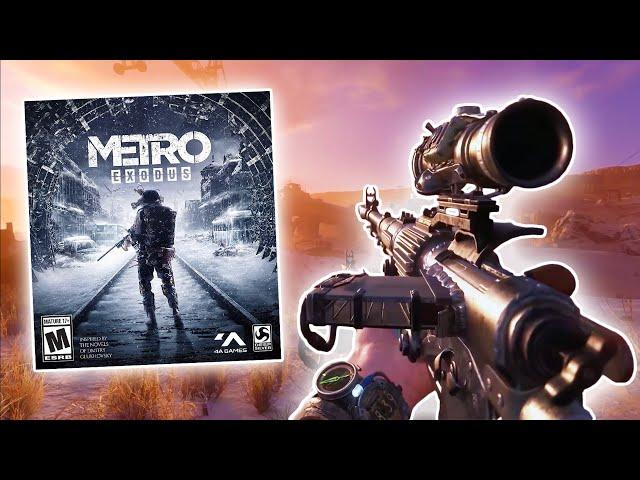 Metro Exodus might be too immersive?