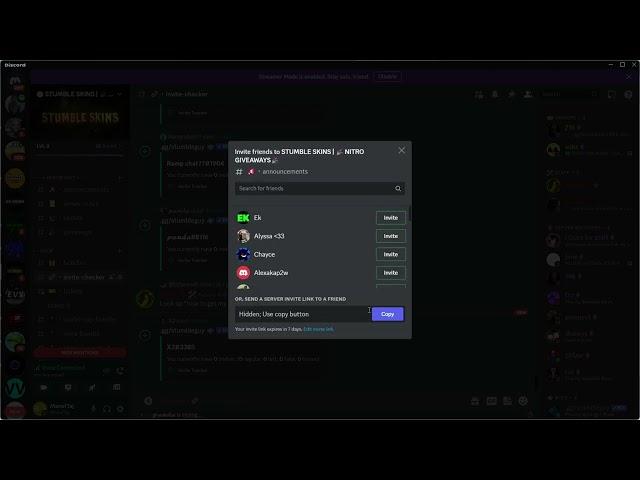 HOW TO GET YOUR CUSTOM INVITE LINK IN A DISCORD SERVER