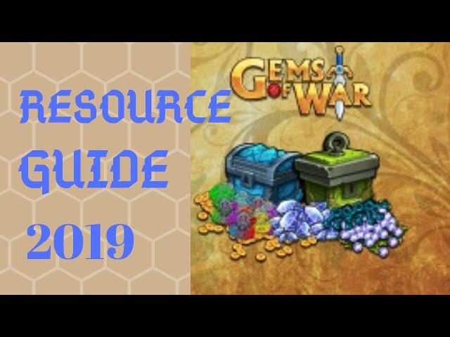 Gems of War Resource Guide 2019 | How to use gems, keys, gold, glory etc in gems of war