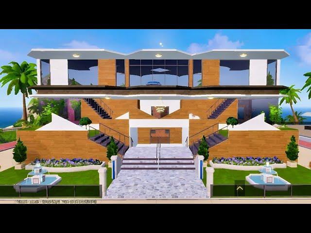 New Pubg Mobile House Design For Level 25 - 26 With Beautiful Swimming Pool Setup 