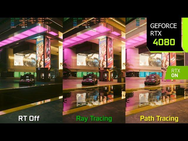 Ray Tracing vs Path Tracing in 6 Games - The Ultimate Graphics/Performance Comparison | RTX 4080