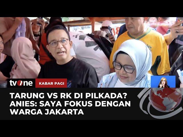 Komentar Anies soal Wacana KIM Plus di Pilkada Jakarta | Kabar Pagi tvOne