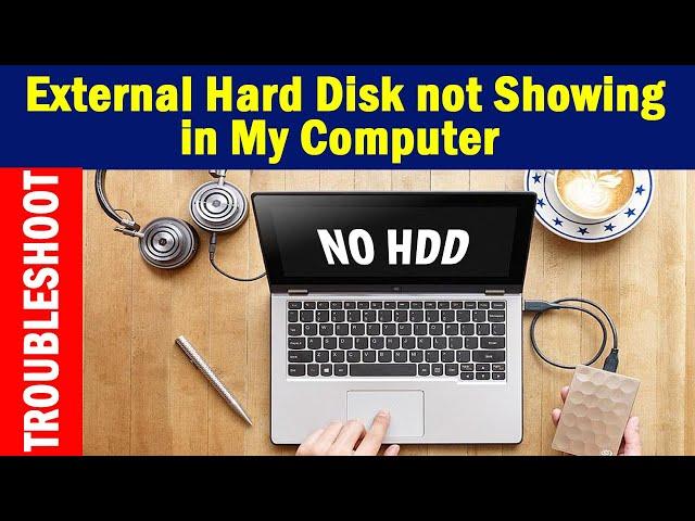 [Troubleshooting] External Hard Drive not showing in My Computer and Disk Management