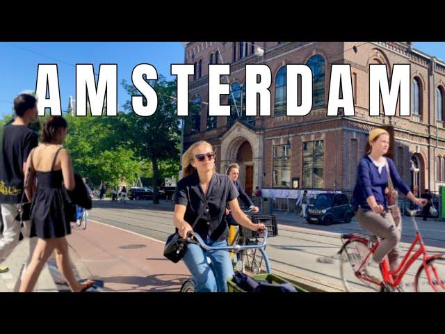  AMSTERDAM - A BEAUTIFUL AND ICONIC PLACE THAT EVERY TOURIST WANTS TO VISIT -  CITY TOUR 2024
