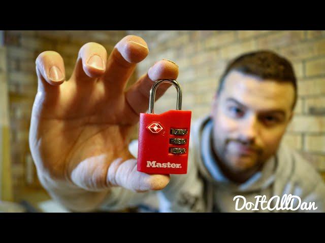 How To Set Or Reset A Combination Lock Pin