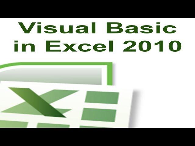 Excel 2010 VBA Tutorial 18 - Arrays