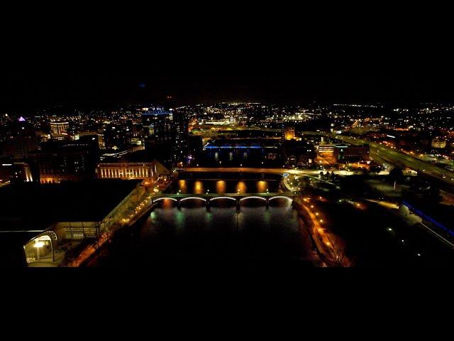 The City / Grand Rapids, MI  May 2021 4k Drone Video