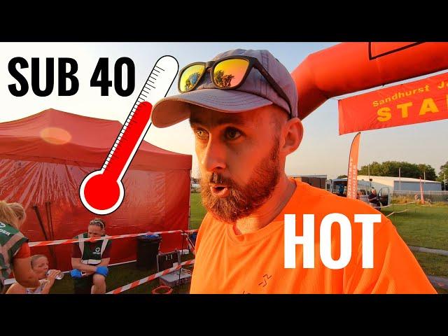 The hottest 10K I've run (SUB 40 attempt, Yateley 10K)