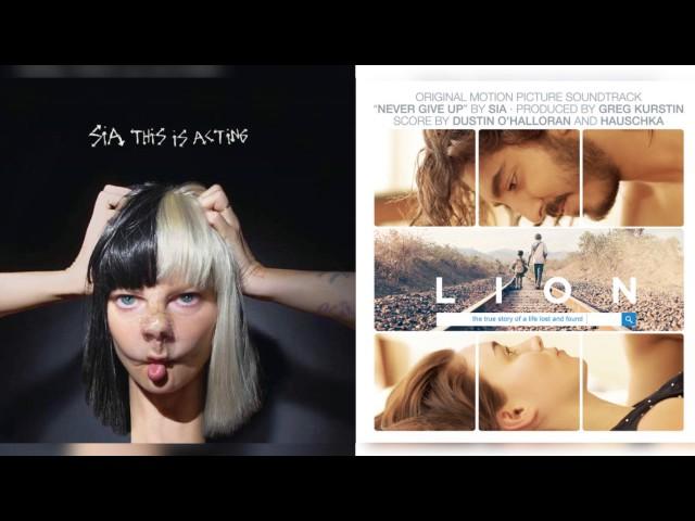Sia - Cheap Thrills/Never Give Up (Mashup)