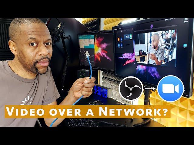 OBS to Zoom Video: Using NDI over your Network