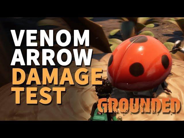 Venom Arrow Grounded Damage Test