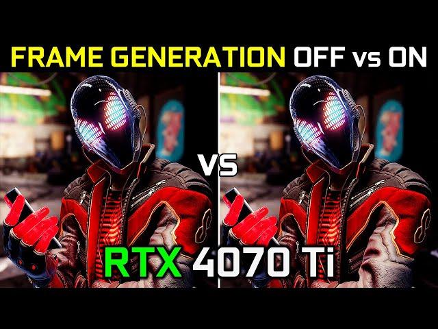 DLSS 3 Frame Generation OFF vs ON | Tested ON RTX 4070 Ti | Test in 5 Games at 4K | 2023