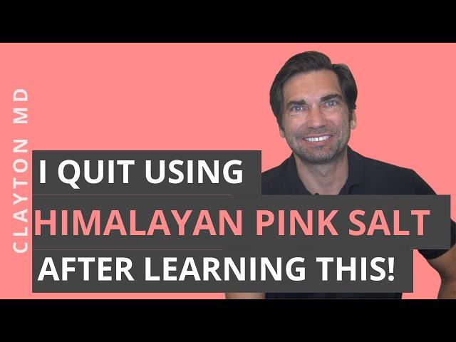 I quit using Himalayan Pink Salt after learning THIS!