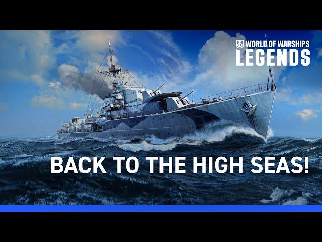 Back to the High Seas | New Update in World of Warships: Legends