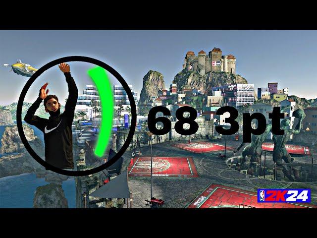 68 3pt BEST JUMPSHOT FOR LOW SHOOTING BUILDS & BEST SETTING MUST SEE