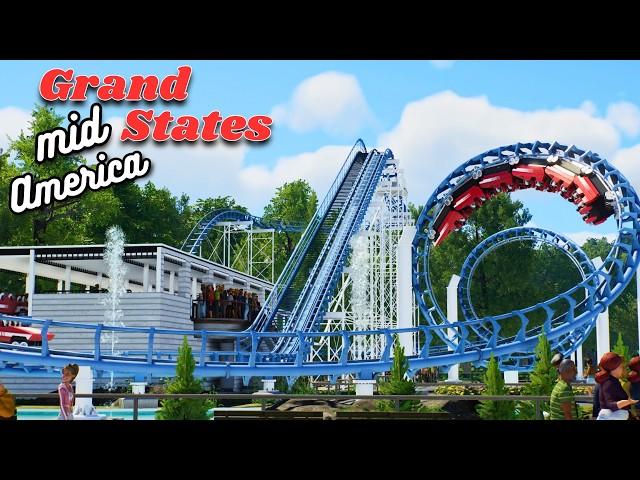 Corkscrew Roller Coaster | Planet Coaster 2