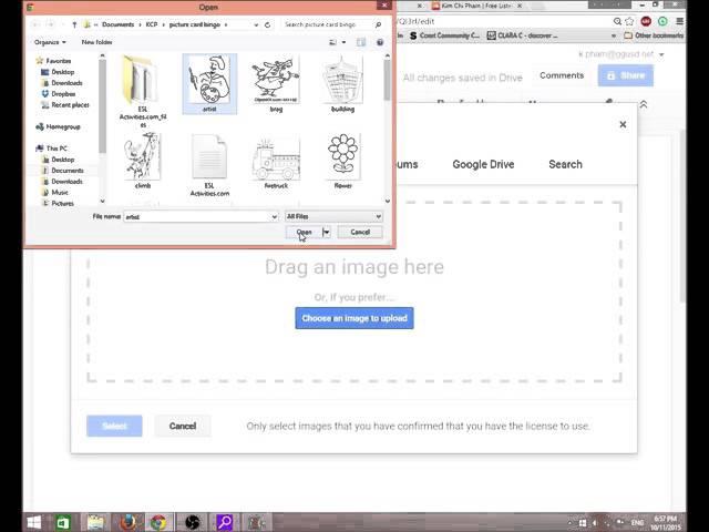 How to Add a Saved Image to Google Docs