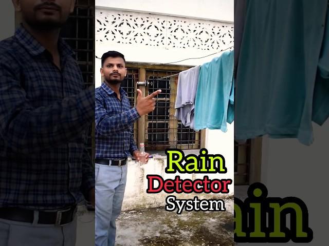 Rain Detector System, Problem Solving Science Project #shorts #trending #science #experiment