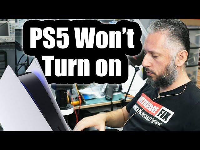 PS5 Turns off immediately after power on. What's causing the problem?