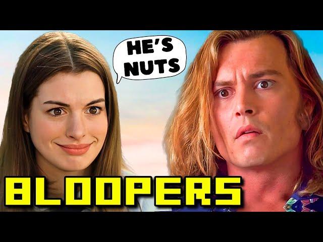 BLOOPERS FROM 25 MOVIES of 2001 (Johnny Depp, Anne Hathaway, Jackie Chan, Gyllenhaal, Tom Cruise)