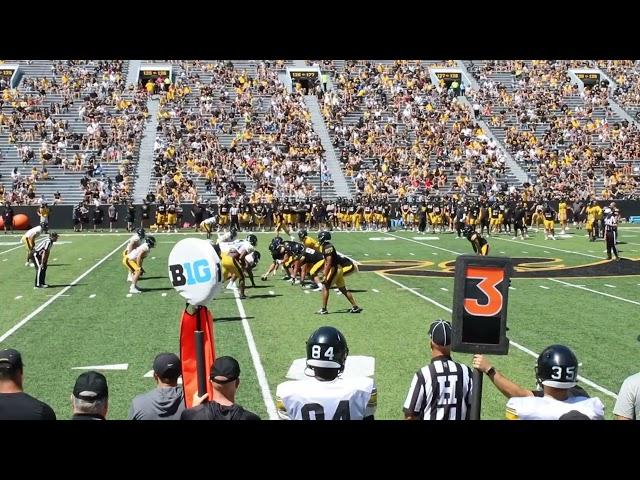 Brendan Sullivan's Kids Day performance: How the Hawkeyes QB looked in Iowa's open scrimmage