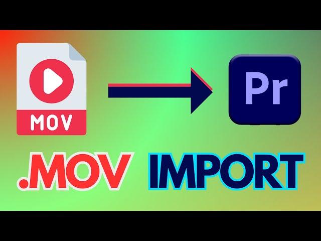 Can't Import .MOV file into Premiere Pro (4 Solutions)