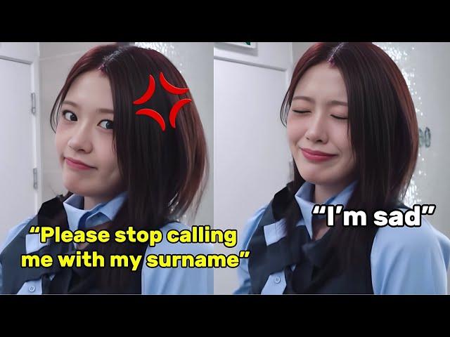 IVE YUJIN got angry when they keep calling her with her Full name AN YUJIN