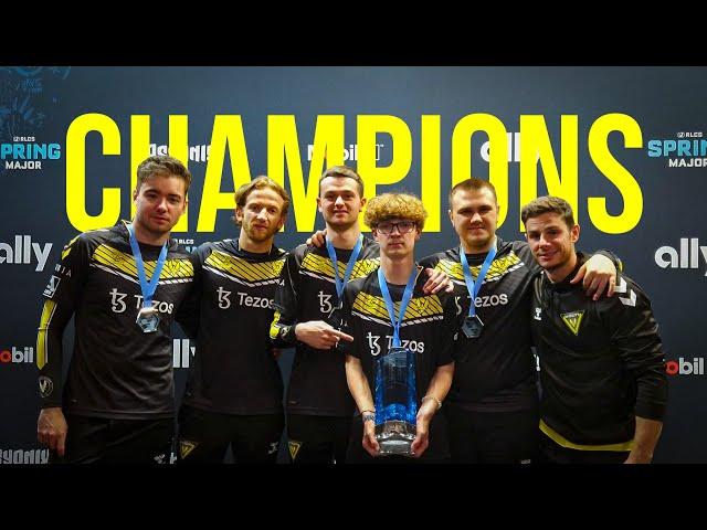 Zen, Alpha54 and Radosin won their first Major | Team Vitality Rocket League highlight