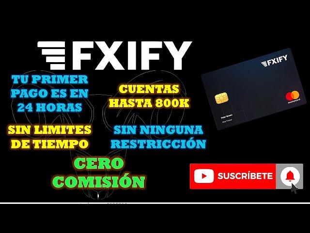 "FXIFY" EMPRESA DE FONDEO TOP | CERO COMISION | RETIRO DE GANANCIAS RAPIDAS️fxify review español 🫠