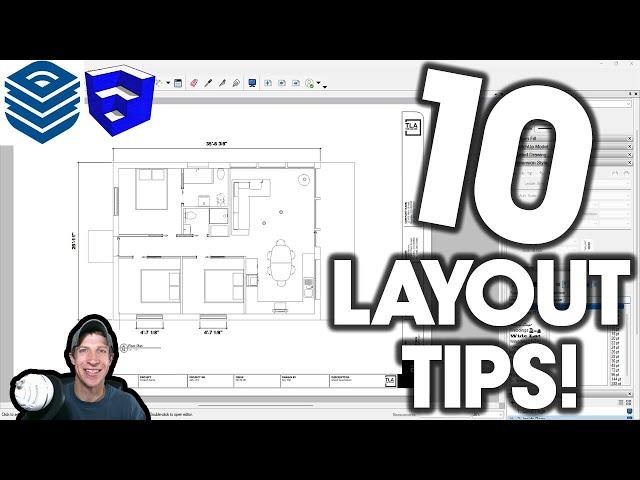 Faster Plan Creation in LAYOUT from SketchUp! (10 Vital Tips)