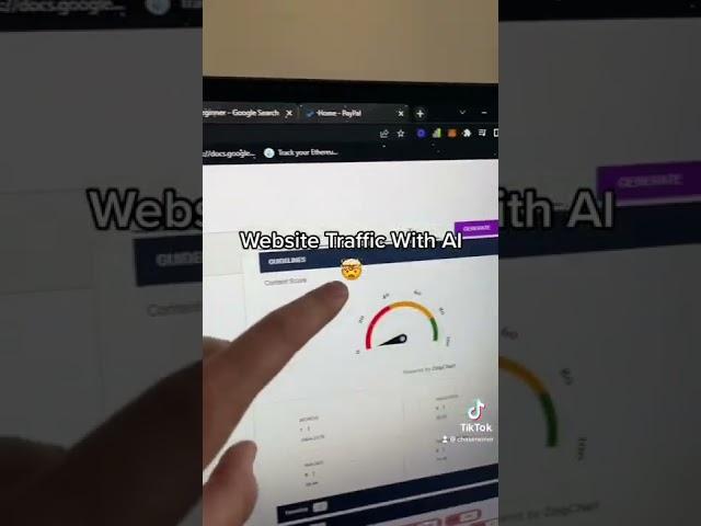 Website Traffic With AI 