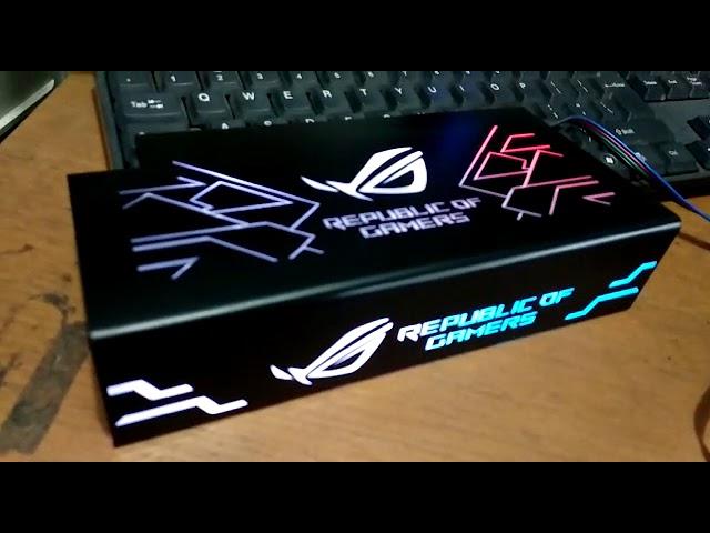 cover psu led rainbow sync mobo pc modif garut