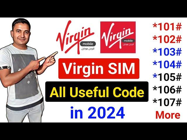 Virgin SIM All Useful New Code in 2024 | Virgin Sim ke sabhi secret code