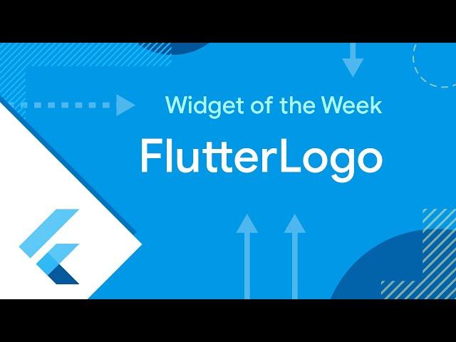 FlutterLogo (100th Widget of the Week!)