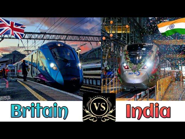 INDIAN RAILWAYS Vs BRITAIN RAILWAYS Comparison in 2023 || India Vs Britain