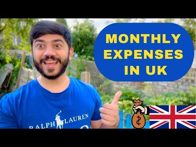 Living Cost Per Month in UK 2025  #uk #studyvisa #monthlyexpenses 