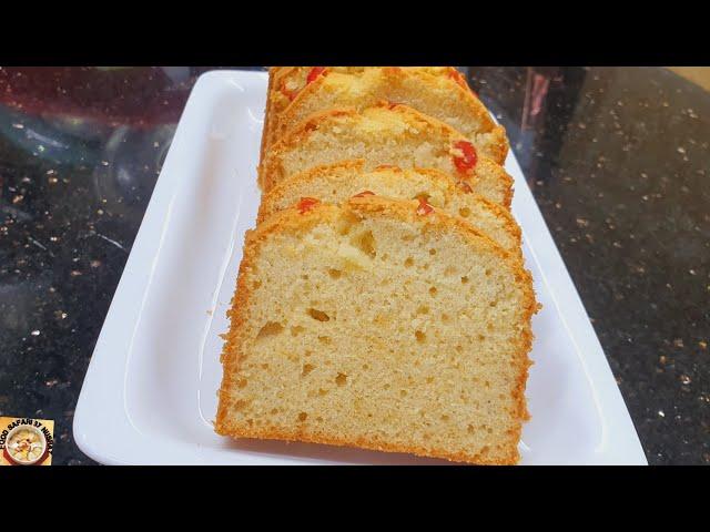 নরম তুলতুলে ভ্যানিলা পাউন্ড কেক।Easy Vanilla cake/ Food safari by nusrat