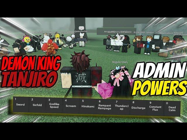 Demon King Tanjiro with ADMIN POWERS in Rogue Demon